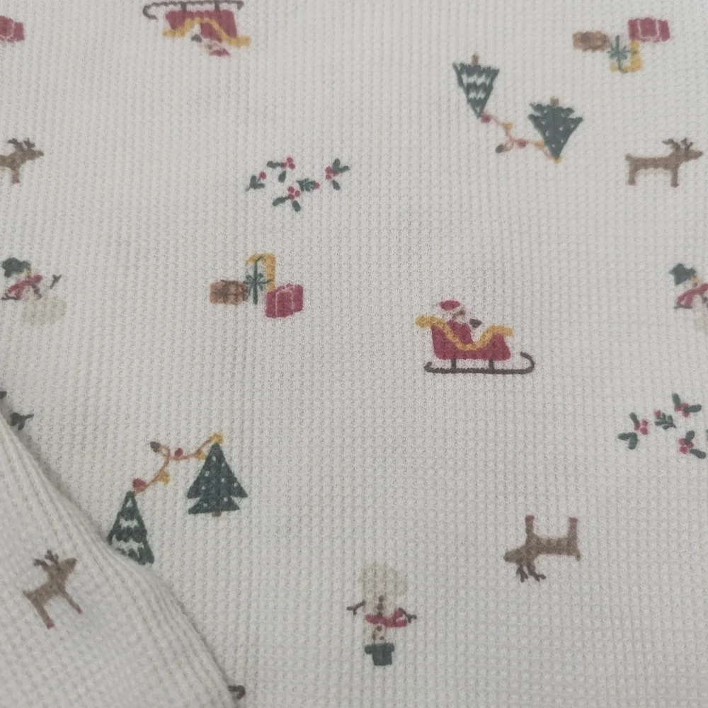 Carter's White Holiday Pajama Set
